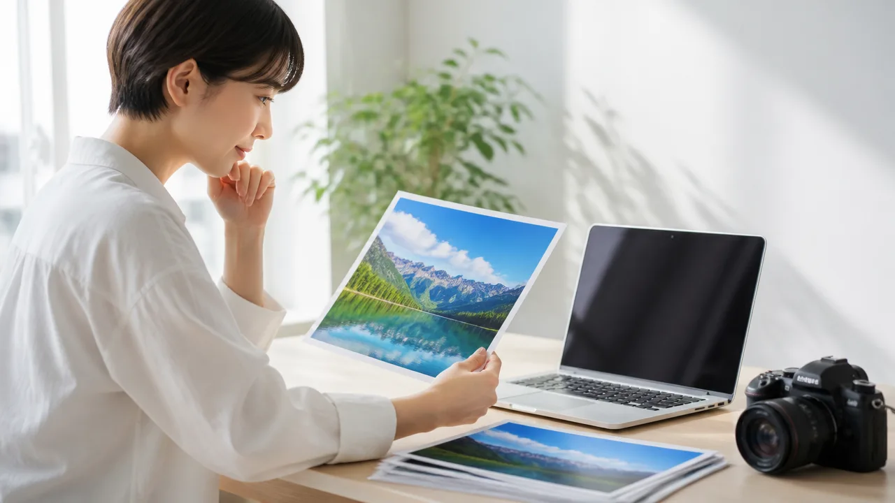 AI生成画像を印刷するとぼやけるのはなぜ？解像度と印刷サイズの関係
