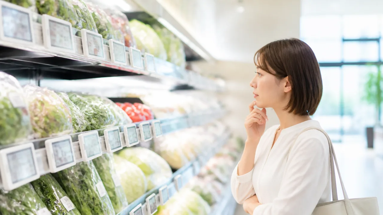 スーパーの電子値札で価格を一斉変更できる仕組みを解説
