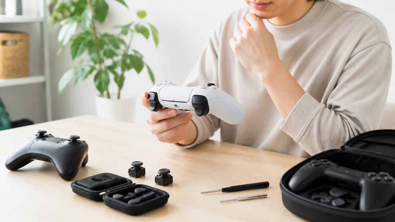 TMRスティックでドリフトが起こる原因は?対処法と予防策を解説
