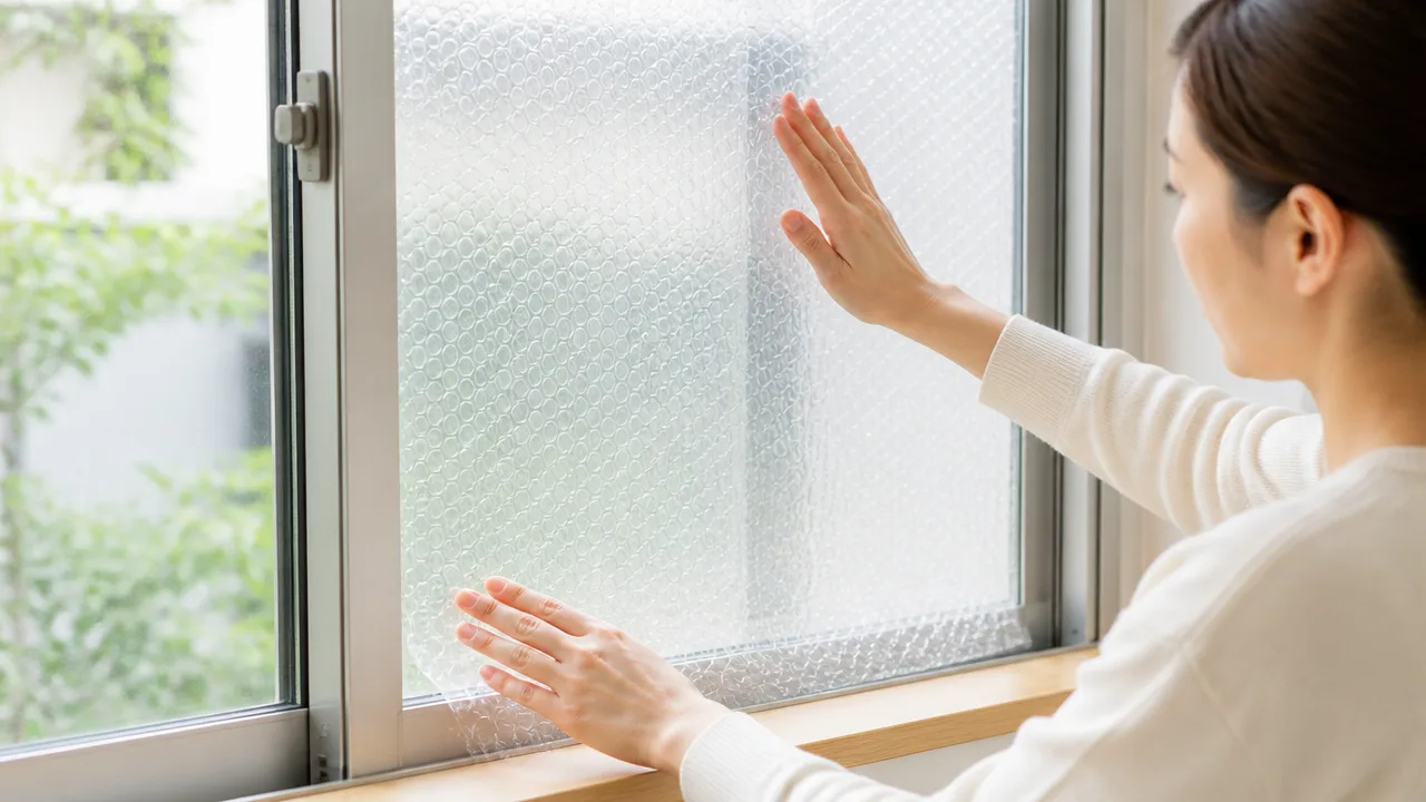 窓に断熱シートを貼ると結露が増える?原因と正しい貼り方を解説
