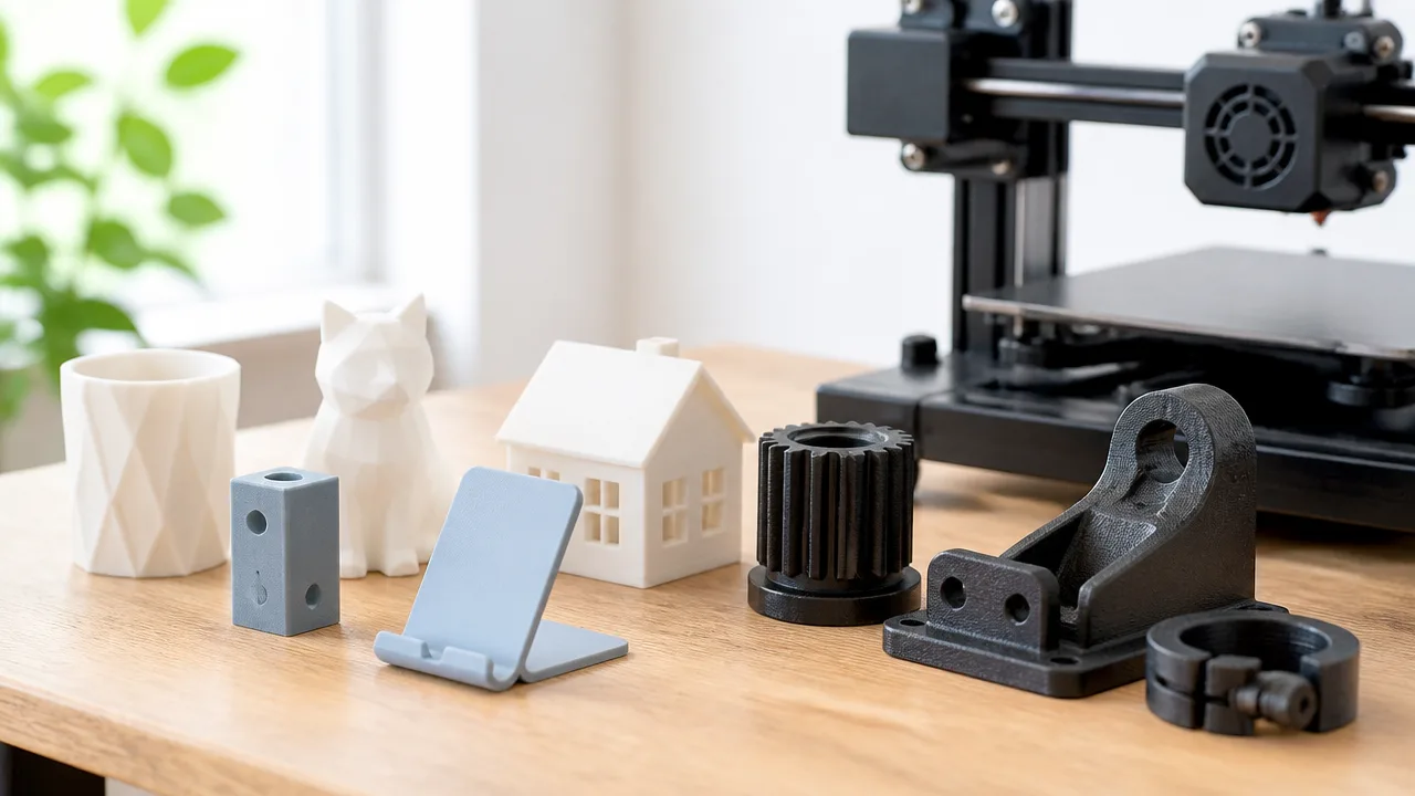 3DプリンターのPLAとPETGの違いを初心者向けにやさしく解説