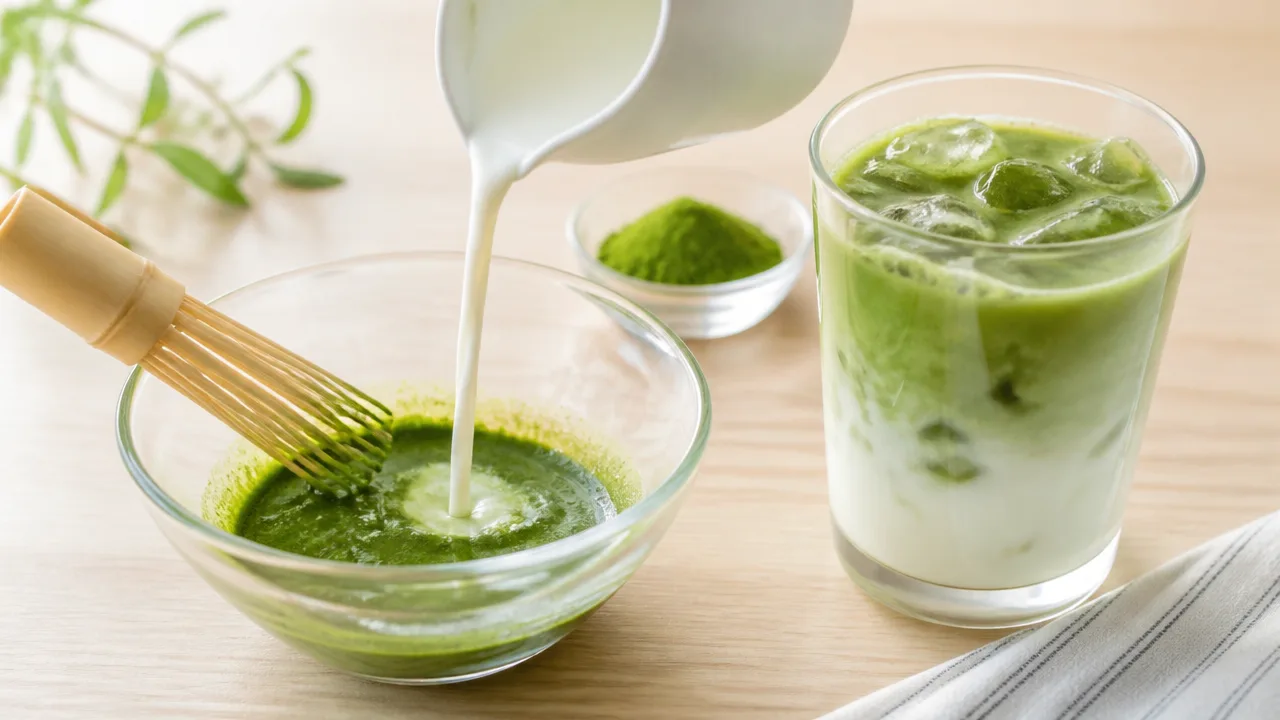 抹茶ラテがダマになる原因は?茶せんなしでなめらかに混ぜる方法