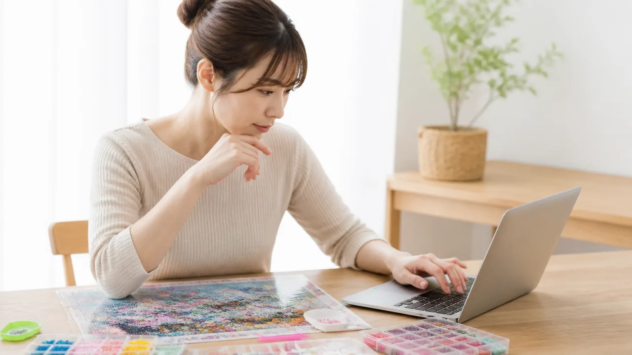ダイヤモンドアートのビーズが足りないときは?補充方法と色合わせのコツ