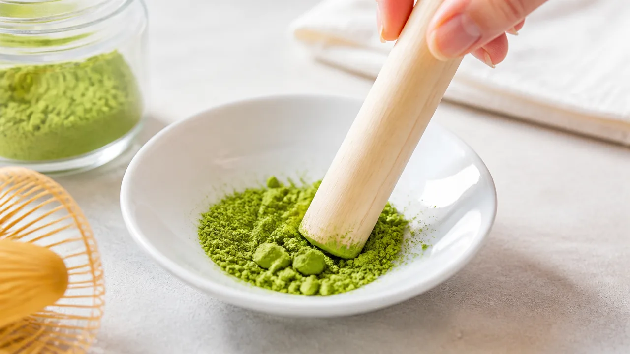 抹茶ラテがダマになる原因は?茶せんなしでなめらかに混ぜる方法