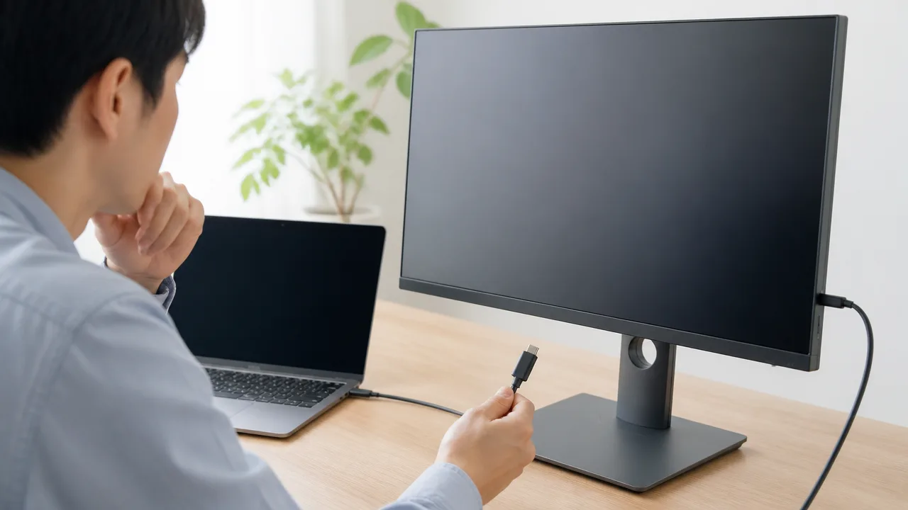 USB-Cモニターで映像は映るのに充電できない原因と確認方法