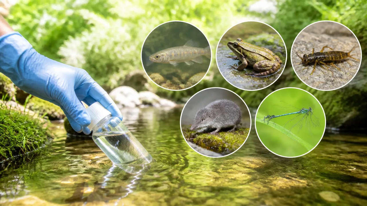 環境DNAで水だけから生き物がわかる仕組みを基礎から解説