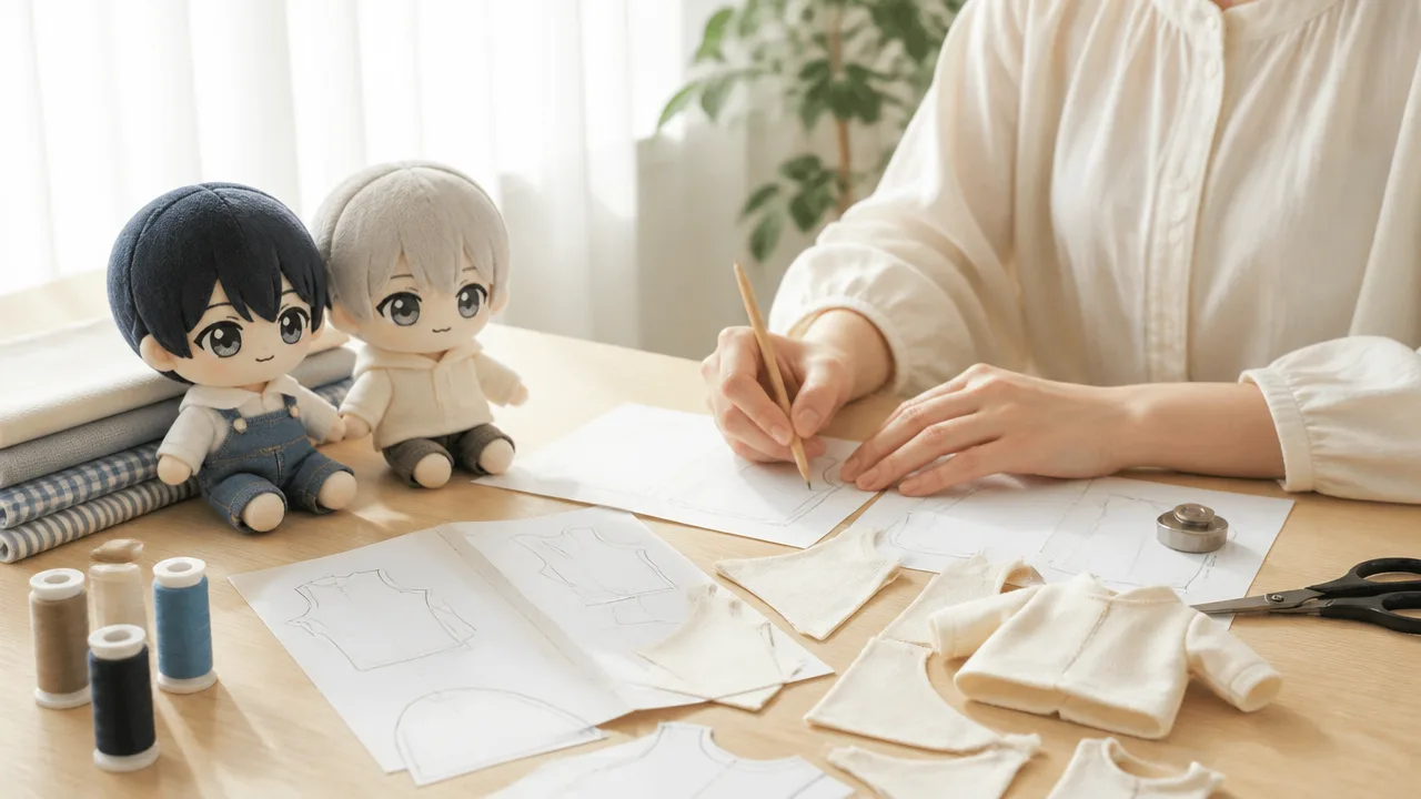 ぬいぐるみの洋服サイズは?15cm・20cm別の測り方ガイド