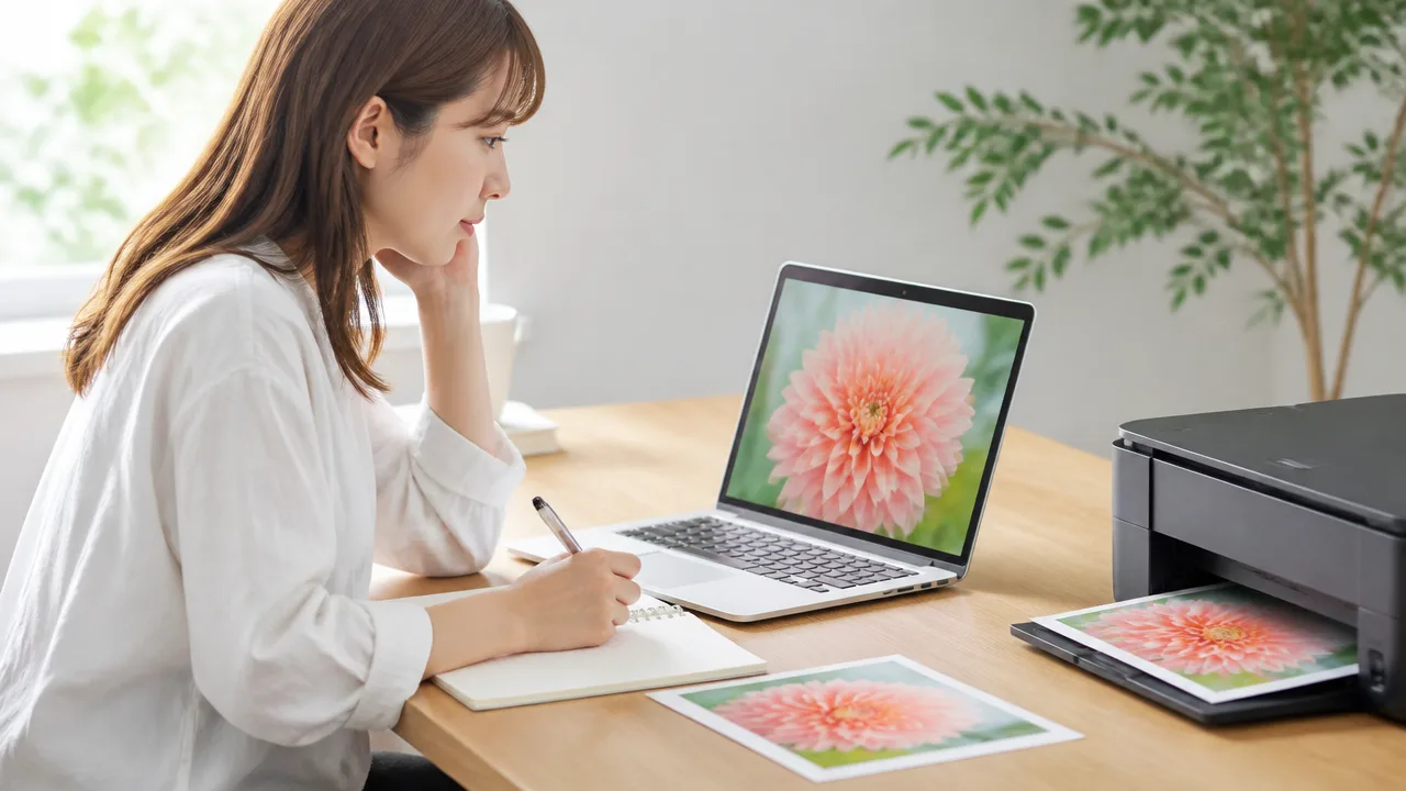 AI生成画像を印刷するとぼやけるのはなぜ？解像度と印刷サイズの関係