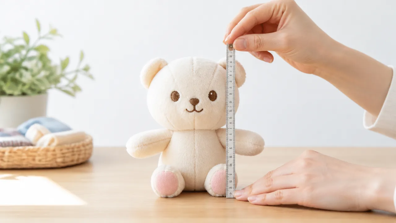 ぬいぐるみの洋服サイズは?15cm・20cm別の測り方ガイド